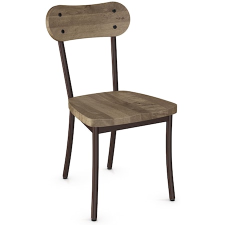 Bean Chair with Wood Seat